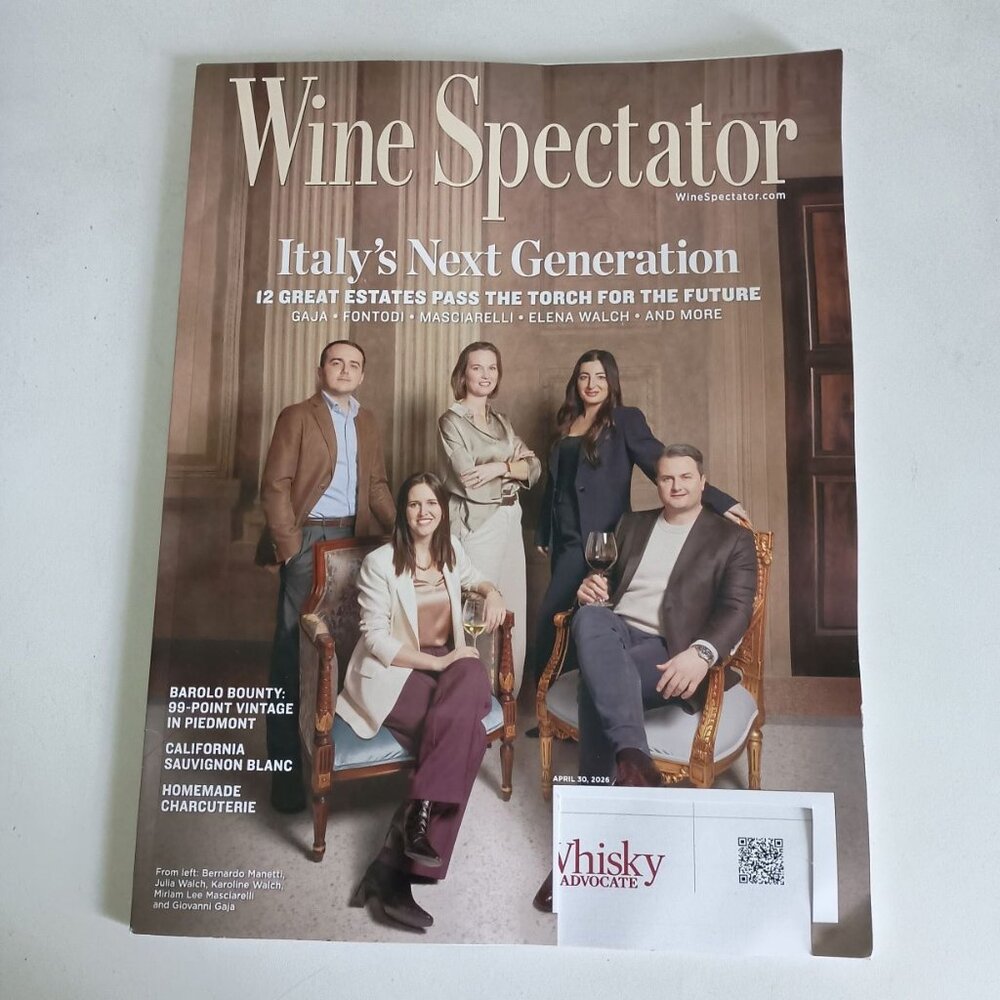 Wine Spectator magazine April 2026